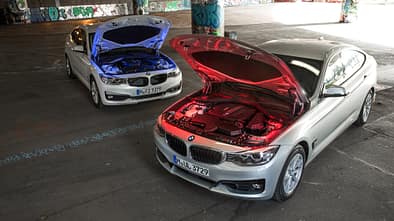 BMW 318d GT, BMW 325d GT, Motorenvergleich, Motorvarianten