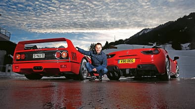 Ferrari 488 GTB, Ferrari F40, Impression, Kleinwalsertal