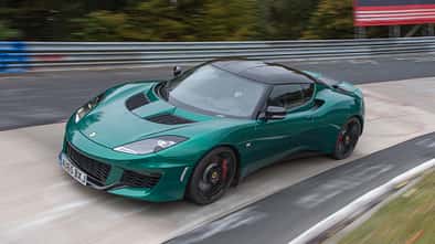 Lotus Evora 400, Seitenansicht