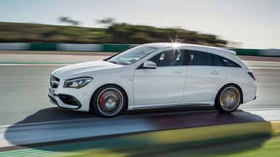 03/2016, Mercedes CLA 45 Shooting Break AMG Facelift Sperrfrist 16.03.2016