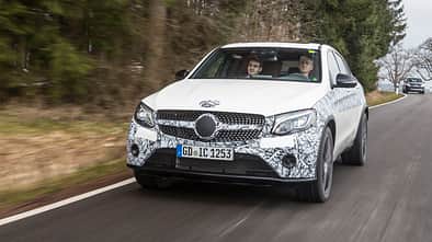 Mercedes GLC Coupé, Mitfahrt