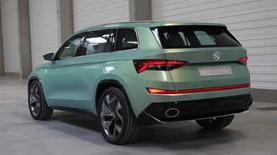 Skoda Vision S Fahrt
