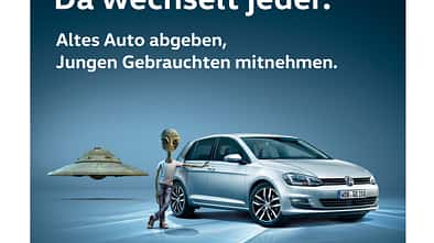 ?Da wechselt jeder&quot; ? Volkswagen startet neue Gebrauchtwagen-Kampagne in Deutschland