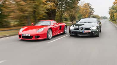 Porsche Carrera GT - Mercedes SLR McLaren - Gebrauchte Sportwagen - Supersportwagen