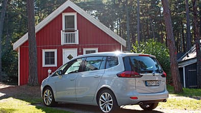 Opel Zafira Tourer 2.0 CDTI Biturbo, Heckansicht