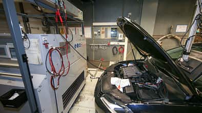VW Diesel-Update, Abgastest, Reportage