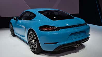 Porsche 718 Cayman Sperrfrist 25.4.2016