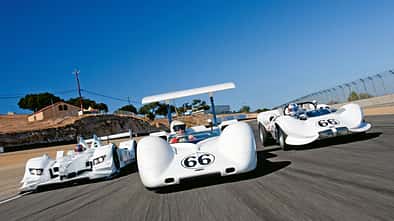 Chaparral 2E, spa0912, Abtrieb