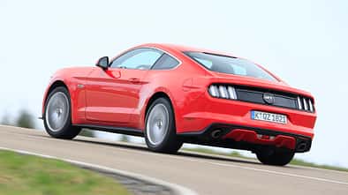 Ford Mustang GT 5.0 Fastback, Heckansicht