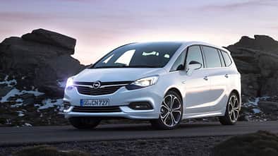 Opel Zafira Sperrfrist 31.5.2016 17.30 Uhr
