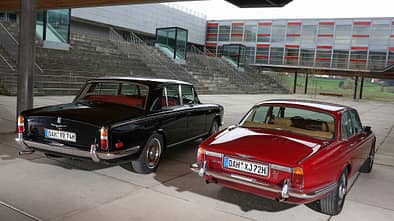 Jaguar XJ 12 und Rolls-Royce Silver Shadow
