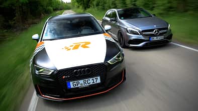 RaceChip-Audi RS3 Sportback vs. Performmaster-Mercedes-AMG A 45