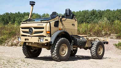 Mercedes auf der Eurosatory Paris 2016