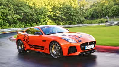 Jaguar F-Type SVR Coupé, Ring-Taxi, Nürburgring, Ringtaxi