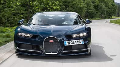 Bugatti Chiron, Frontansicht