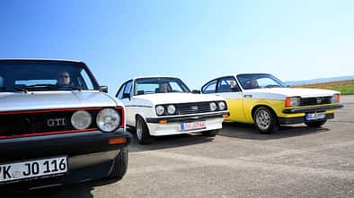Ford Escort RS 2000, Opel Kadett GT/E, VW Golf GTI, Fahrbericht MKL0616
