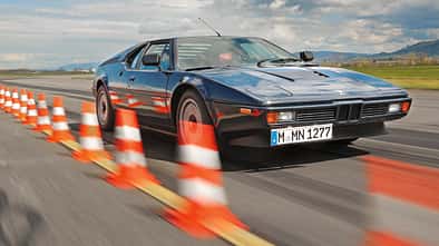BMW M1, Frontansicht