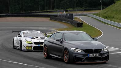 BMW M4 GTS vs BMW M6 GT3
