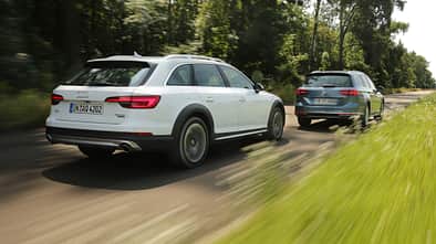 Audi A4 Allroad Quattro 2.0 TFSI, VW Passat Alltrack 2.0 TSI 4Motion 