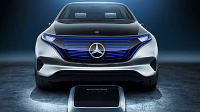 Mercedes Elektroauto SUV Paris Teaser