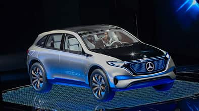 Mercedes Elektroauto SUV Paris Teaser
