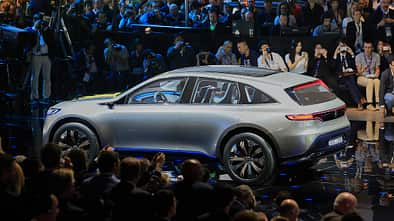 Mercedes Elektroauto SUV Paris Teaser
