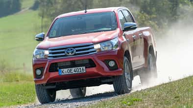Toyota Hilux Pick-up 2.4D Double Cab 4x4, Frontansicht