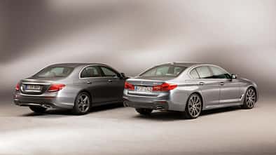BMW 540i xDrive, Mercedes E 400 4Matic