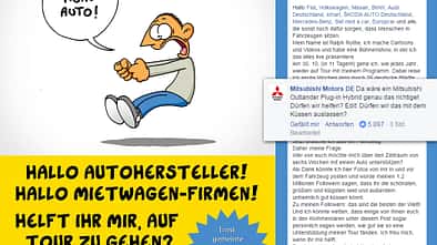 Mitsubishi Outlander Cartoonist Ralph Ruthe