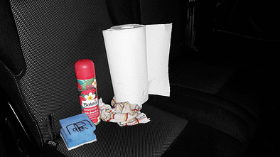 Lifehack Rasierschaum als Polsterreiniger Lifehack Rasierschaum als Polsterreiniger