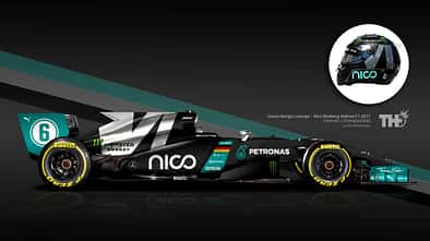 Rosberg-Auto - Helm-Design - 2016