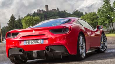 Ferrari 488 GTB, Heckansicht