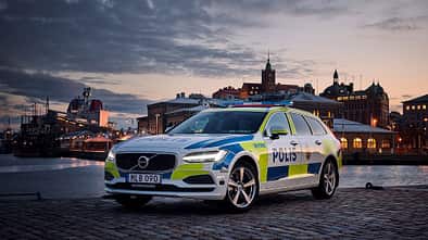 Volvo V90 Polizeiauto