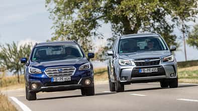 Subaru Outback 2.0D, Subaru Forester 2.0D