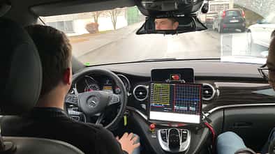 Mercedes V-Klasse DAVOS autonomes Fahren 2016