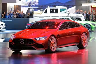 SPERRFRIST_7.3._0930_Mercedes-AMG GT Concept Car Studie Genf 2017 AMG-Viertürer Mercedes-AMG GT Concept