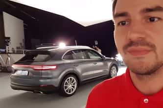 Porsche Cayenne Sitzprobe