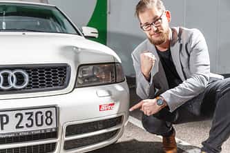 Winterauto Audi A4 B5 Gebrauchtwagen Reportage