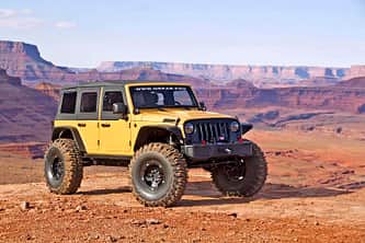 Moab Easter Jeep Safari: Trailhawk, Mopar Recon, Flattop, Sand Trooper, Stitch und Flattop
