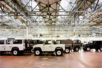 Land Rover Defender Produktion Sollihull 4wf