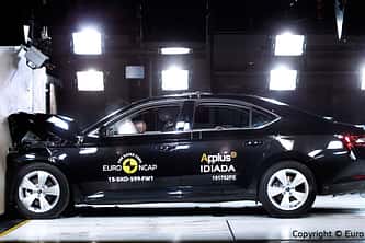 EuroNCAP-Crashtest Skoda Superb