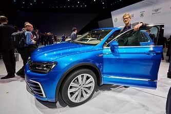 VW Tiguan Sitzprobe