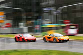 McLaren 675LT und 570S, Seitenansicht