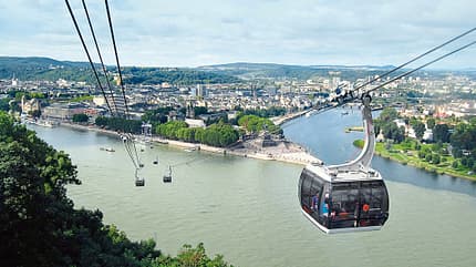 Seilbahnen, ams0217, Verkehr Seilbahnen, Verkehr, Koblenz