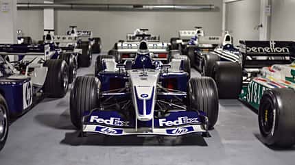 Williams F1 BMW FW25 - Baujahr 2003 - Formel 1 - Rennwagen - BMW Depot Williams F1 BMW FW25 - Baujahr 2003 - Formel 1 - Rennwagen - BMW Depot