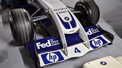 Williams-BMW FW26 - Baujahr 2004 - Formel 1 - Rennwagen - BMW Depot Williams-BMW FW26 - Baujahr 2004 - Formel 1 - Rennwagen - BMW Depot