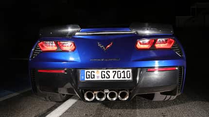 Chevrolet Corvette Grand Sport, ams0317, Fahrbericht Chevrolet Corvette Grand Sport, Heck