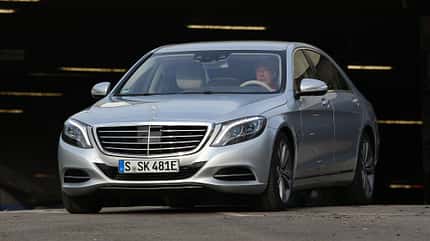 Mercedes S 500 e, ams0317, Vergleich Mercedes S 500 e, Frontansicht