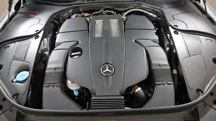 Mercedes S 500 e, ams0317, Vergleich Mercedes S 500 e, Motor