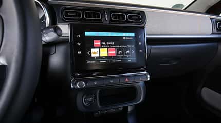 Citroën C3 BlueHDi 100, ams0417, Vergleich Citroën C3 BlueHDi 100, Infotainment